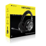 Casti gaming corsair virtuoso max wireless carbon bluetooth 5.3 wi-fi