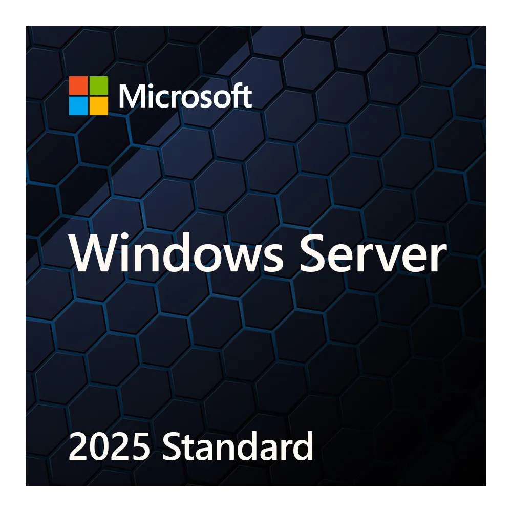 Ms 1x windows server standard 2025 64bit 1pk dsp oei