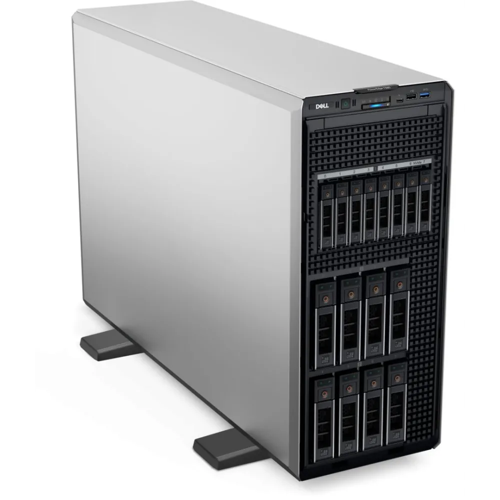 Poweredge t560 tower server intel xeon silver 4410y 2g 12c/24t