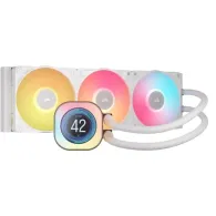 Cooler procesor corsair icue link titan 360 rx lcd alb