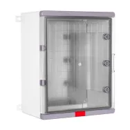 Cutie distributie ip67 din abs gri usa transparent