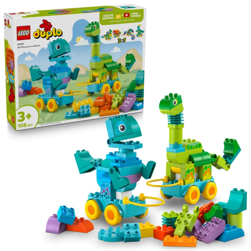 Dinozauri pe roti lego10451