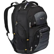 Rucsac notebook targus drifter 15.6 black/grey material rezistent multiple buzunare Targus - 1