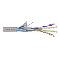 Cablu ftp cat 5e cupru 100% 305m eln-ftp-5e-cu