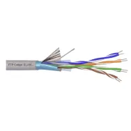 Cablu ftp cat 5e cupru 100% 305m eln-ftp-5e-cu