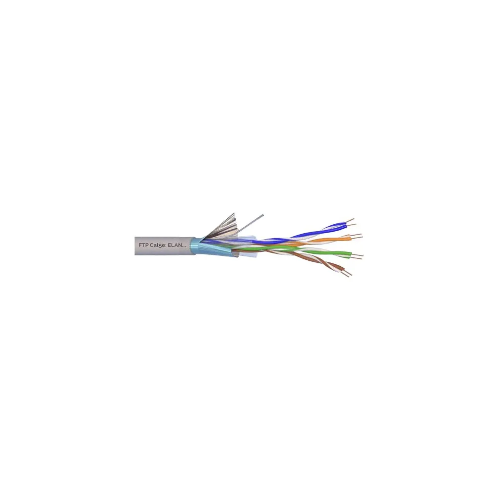 Cablu ftp cat 5e cupru 100% 305m eln-ftp-5e-cu