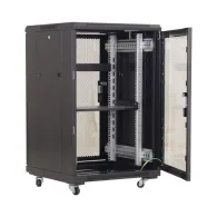 Rack podea 18u 19' 600x600 negru - asytech network