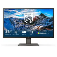 Philips P Line 439P1/00 LED display 108 cm (42.5") 3840 x 2160 Pixel 4K Ultra HD Negru Philips - 1