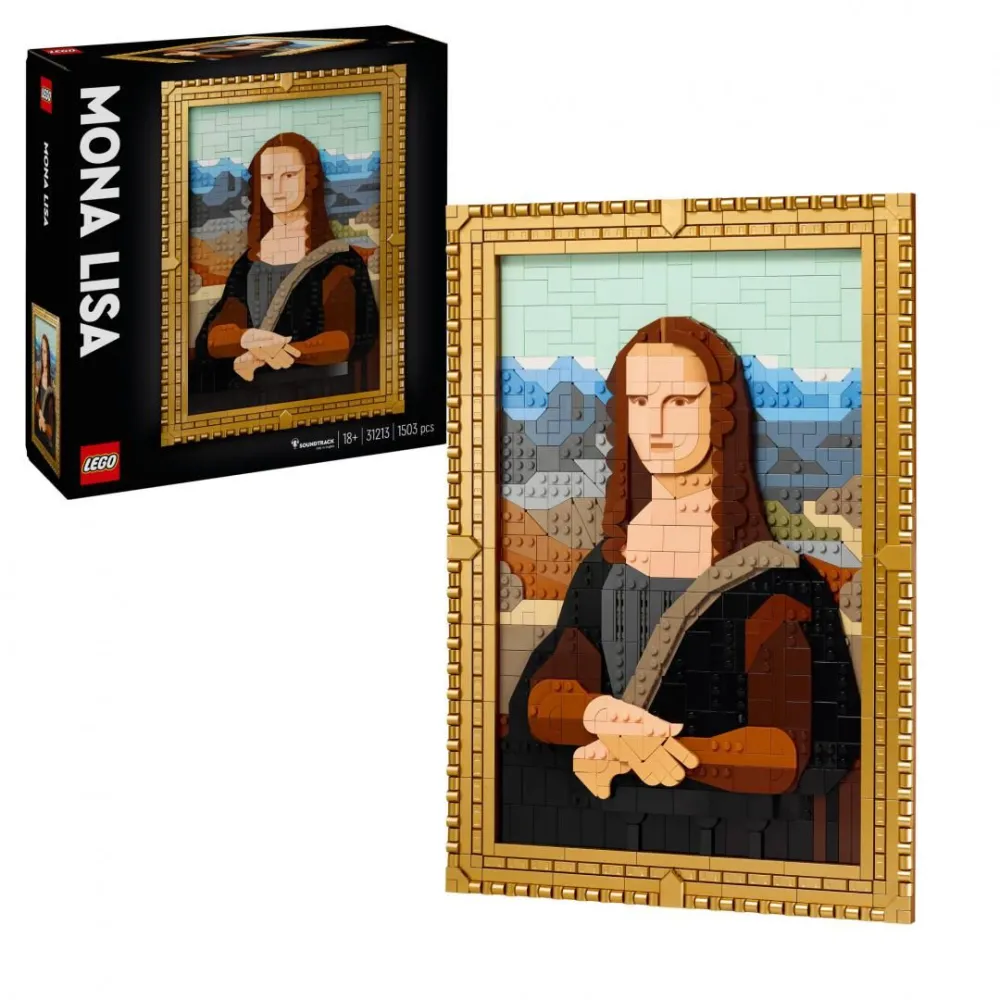 Art mona lisa lego 31213