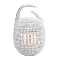 Jbl clip5 portablebluetoothspeaker white