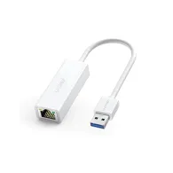 Adaptor retea ugreen cr111 usb to gigabit lan adapter led alb 20255 (include tv 0.18lei) - 6957303822553