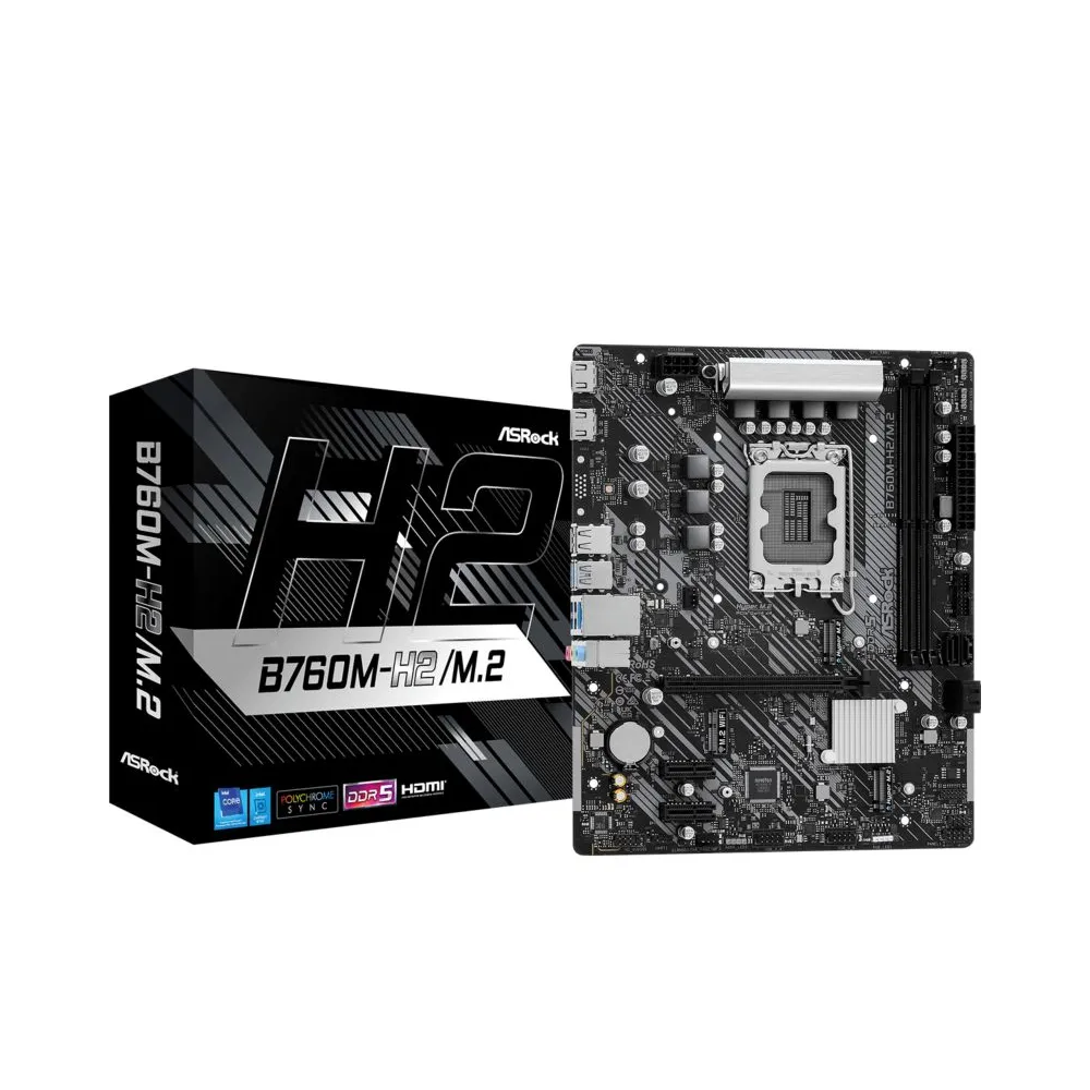 Asrock b760m-h2/m.2 lga1700 2xhdmi