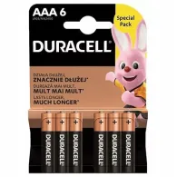 Baterie alcalina duracell lr03 blister 6 buc