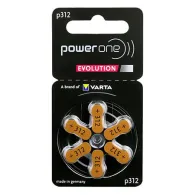Set baterii auditive power one evolution 312 varta