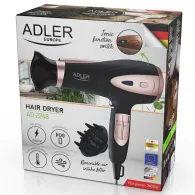 Uscator par ionizare 2200w ad 2248 negru adler