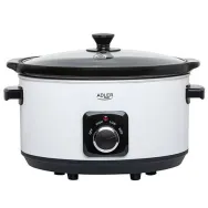 Slow cooker 5.8l ad 6413 alb adler