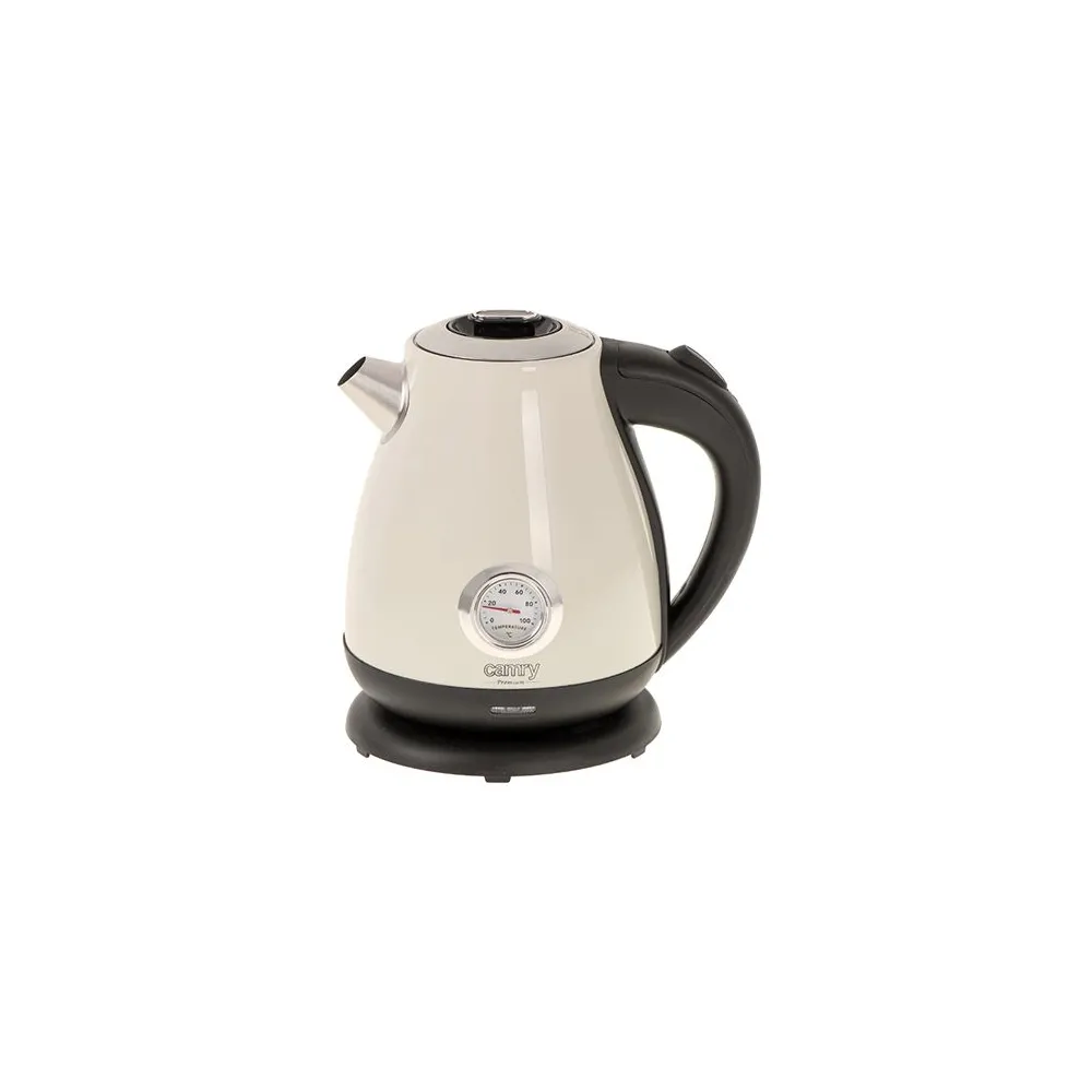 Fierbator electric 1.7l indicator temperatura crem camr