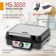 Gratar electric 2500w ms 3050 mesko