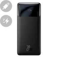 Baterie externa baseus bipow 10000mah 20w 2 x usb 1