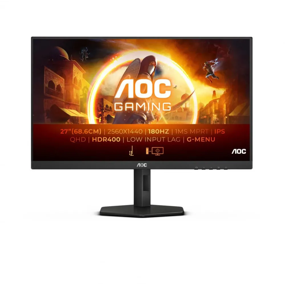 Dis 27 AOC Q27G4X Gaming IPS Black