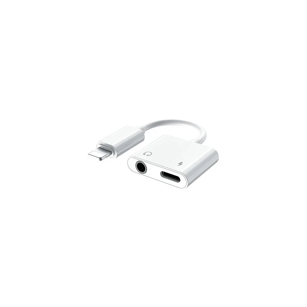 Adaptor smartphone lightning - 3.5mm aux platinet