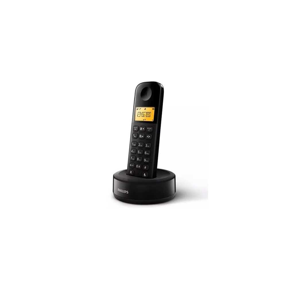 Telefon dect d1602 negru philips