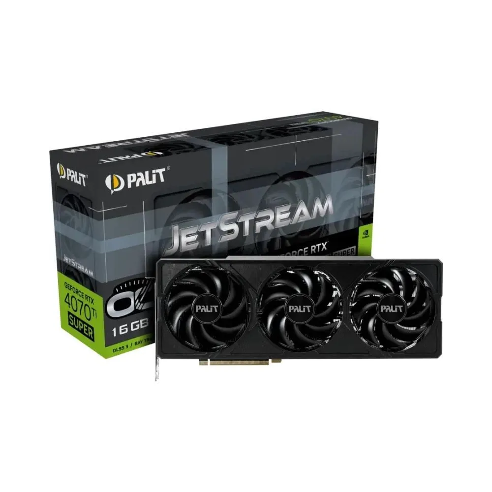 Placa video palit geforce rtx™ 4070 ti super jetstream oc
