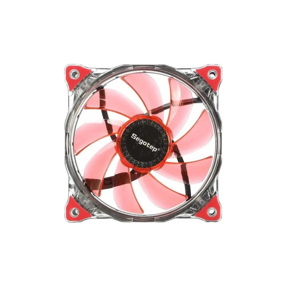 Ventilator segotep polar wind red 120mm polarwnd-rd