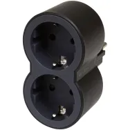 Prize legrand mopsch 2x2p+e std front b ln694517 (timbru verde 0.18 lei)