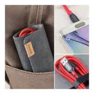 Anker USB A - Micro USB B, 1.8m cabluri USB USB 2.0 1,8 m Micro-USB B Negru, Roşu