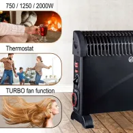 Convector incalzire ecran lcd 3 trepte 2000w mesko