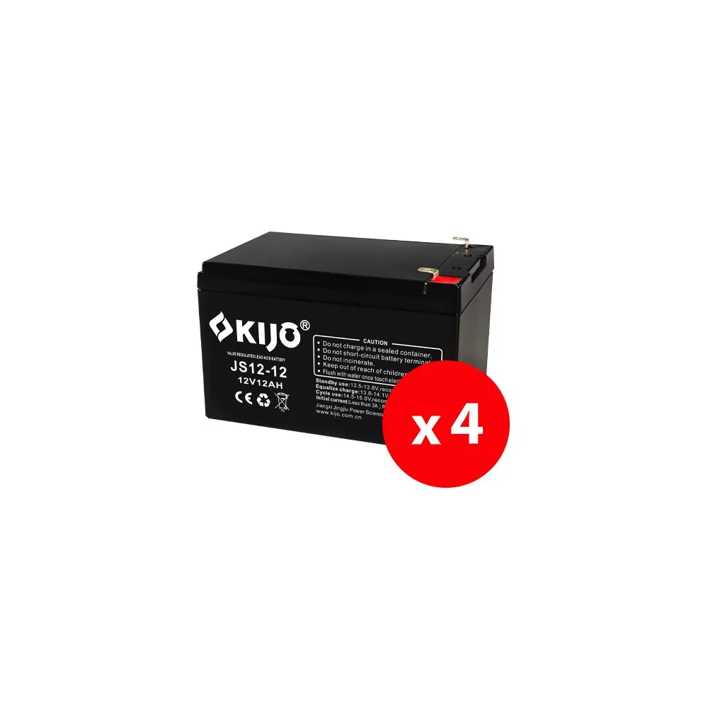 Cutie 4 acumulatori js12-12 - kijo js12-12-bax