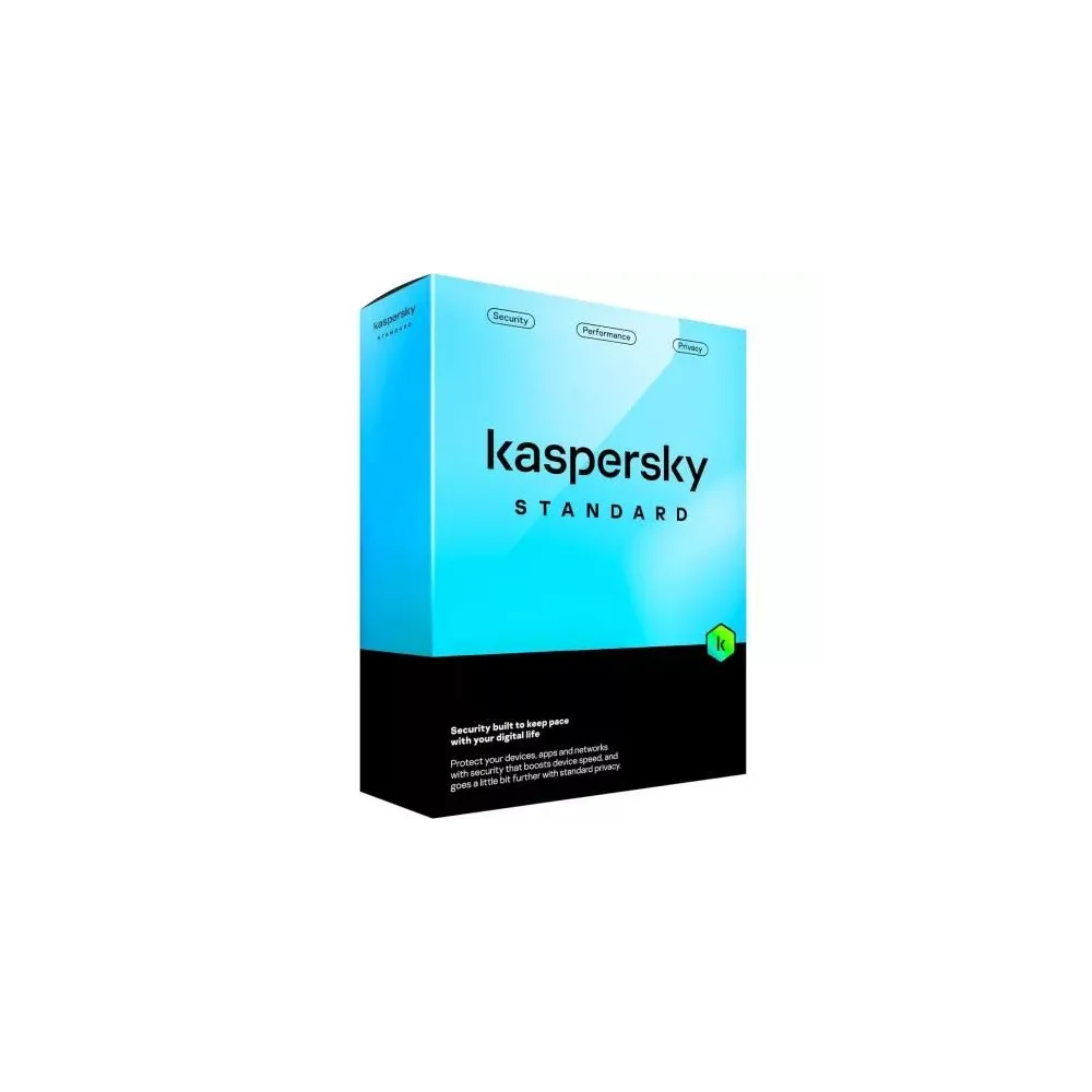 Kaspersky standard eastern europe  edition. 3-device 2 year successive download pack