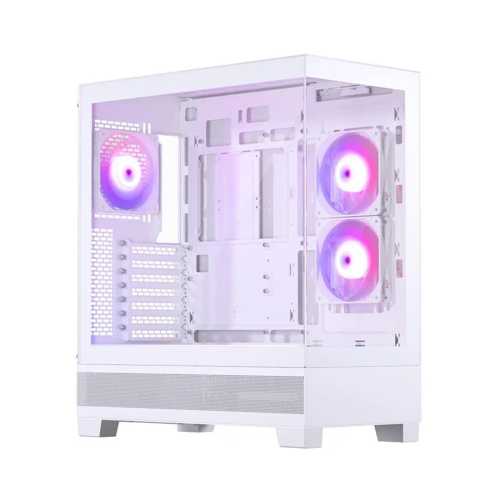 Carcasa phanteks xt view mid tower drgb alb tempered glass