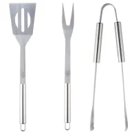 Set accesorii grill inox 420 adler