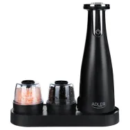 Set 3 rasnite condimente ad 4449w negru adler