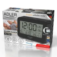 Ceas alarma cu baterii 2 x r6 adler
