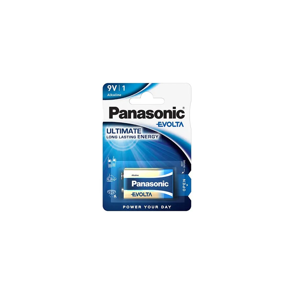 Baterie 6lr61 blister 1 buc panasonic evolta