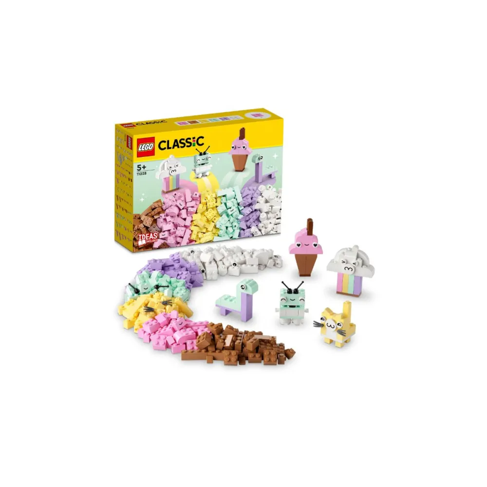Distr. creativa culori pastel lego11028