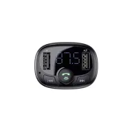 Modulator auto fm baseus t-typed bluetooth 4.2 2 x usb