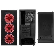 Kolink observatory lite mesh argb mt negru pre-installed: 3x 120