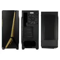 Kolink quantum rgb mid-tower tmp g negru pci-slots 7  preinstalled