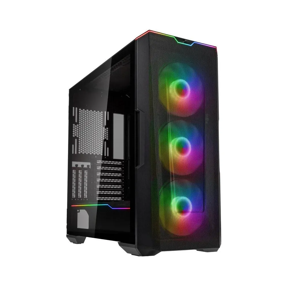 Phanteks eclipse g500a d-rgb md-tr t g negru preinstalled fans