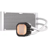 Cooler procesor corsair nautilus 240 rs argb alb dimensiune radiator