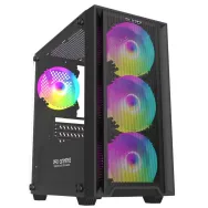 Carcasa pro gaming arrow mid tower argb negru spcc +