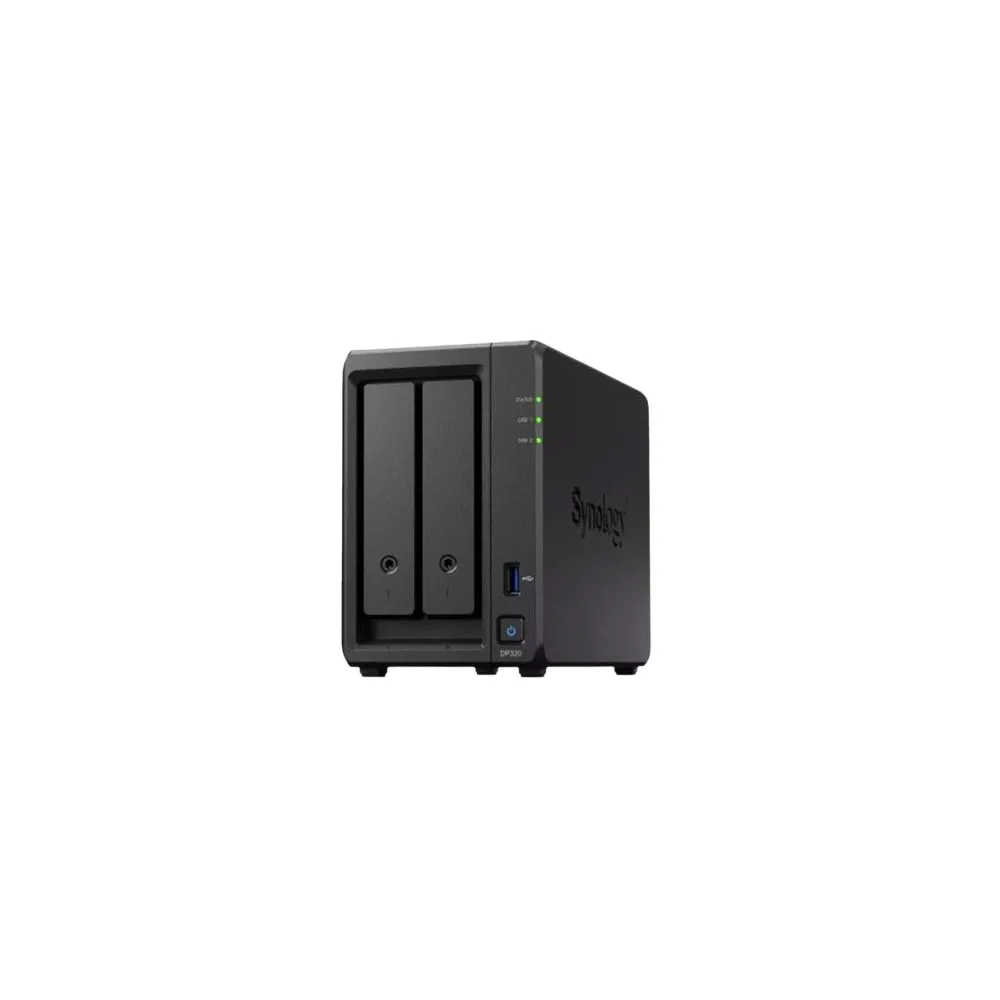 Synology dp320 backup solution 2 sockets amd ryzen embedded r1600