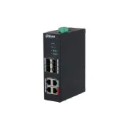 8-port hardened managed switch with 4-port poe   comes with 4