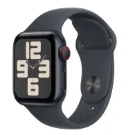 Apple watch se gps + cellular 40mm midnight aluminium case