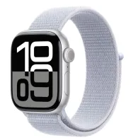 Apple watch se gps 44mm silver aluminium case with blue