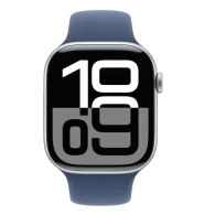 Apple watch series 10 gps + cellular 46mm silver aluminium